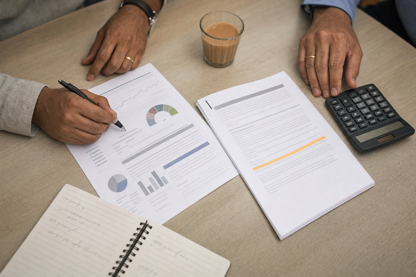 Annotating a printed credit report